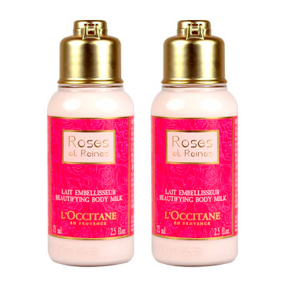 欧舒丹（L'occitane）玫瑰皇后润肤露 75ml*2