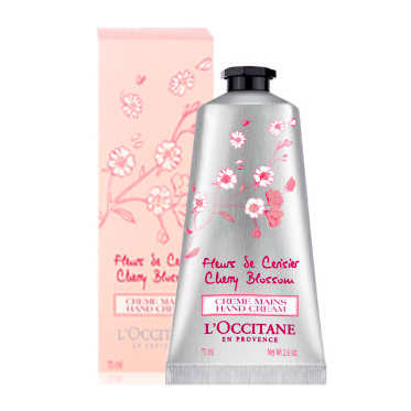 欧舒丹（L'occitane）甜蜜樱花润手霜75ml/保湿滋润进口
